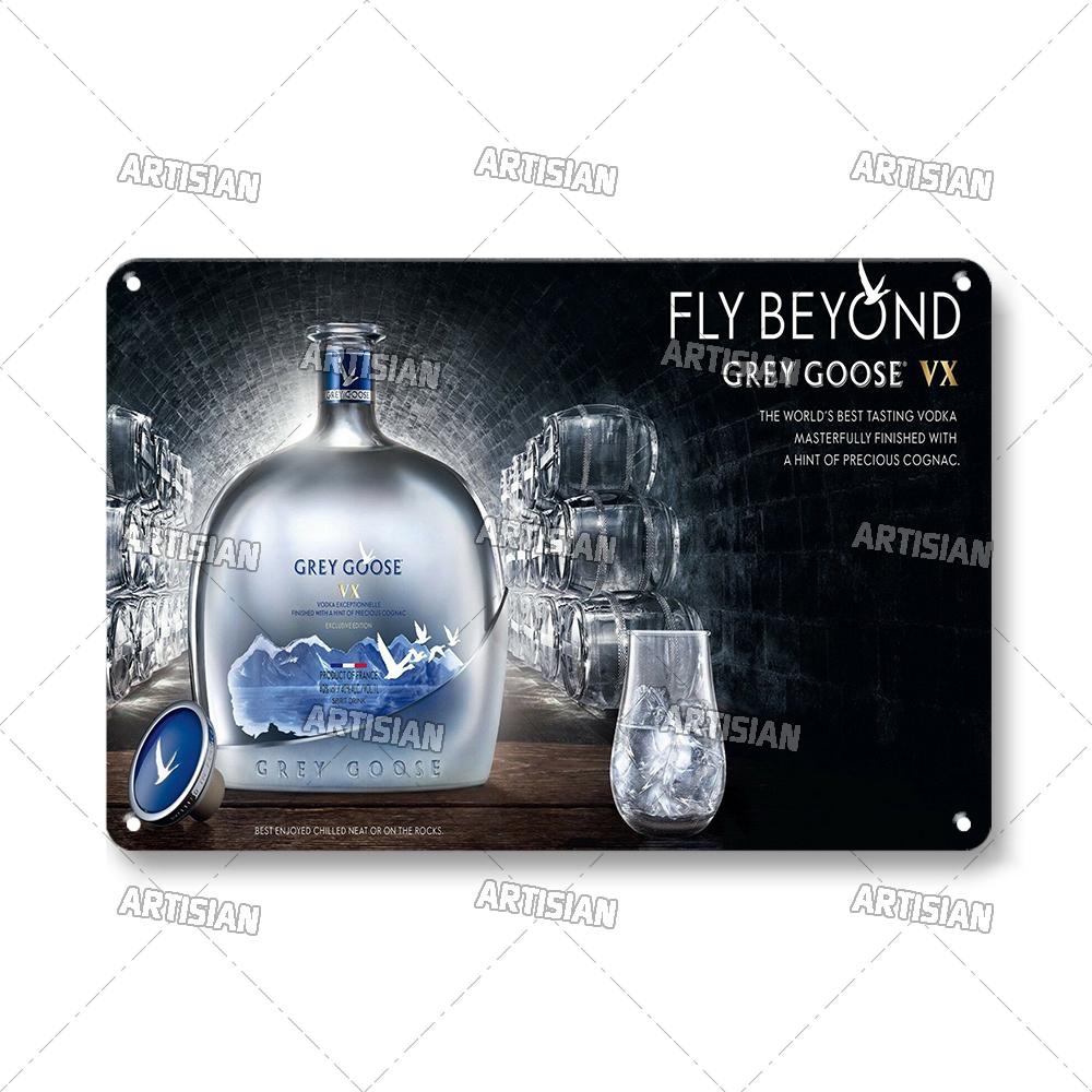 Водка Металлические Таблички Декоративная Тарелка Вино Металлическая Жестяная Табличка Ретро Металлический Постер Алкоголь Настенная Тарелка Домашний Бар Студия Индустриальный Декор