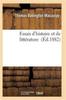 Книга Essais d'Histoire Et De Litterature