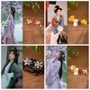 Flower Chinese Style Hair Stick Butterfly Hanfu Hairpin Cute   Cheongsam Accessories