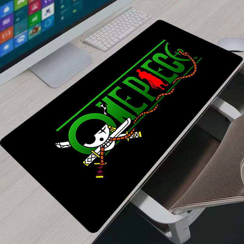Mouse Pad Laptop Computer Accessories Anime One Piece Logo Keyboard Mouse Mat Game Large Mousepad Pc Gamer Cabinet Desk Mat