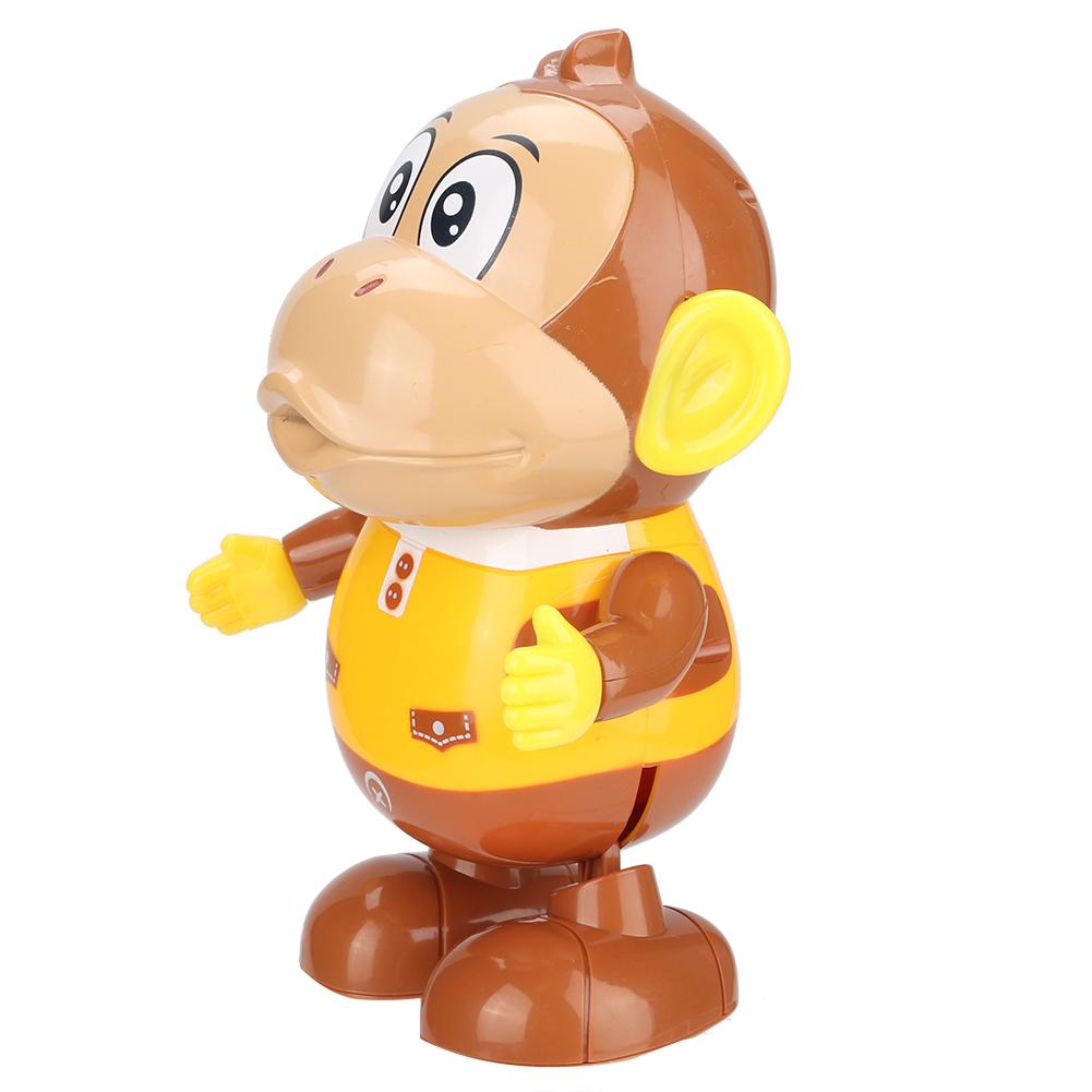 Electric Kid Toy Dancing Swinging Cartoon Monkey Light Music Robot Children Entertainment