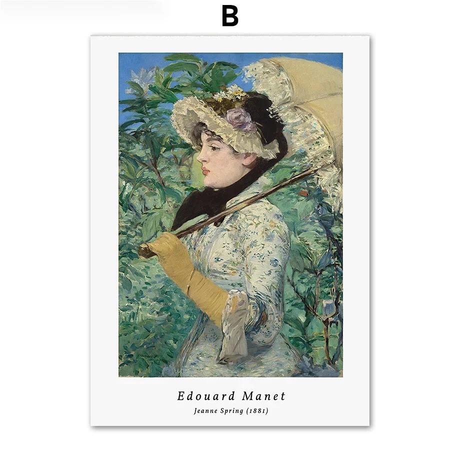 Поль Клее Яёи Кукаса Хокусай Эклектичное Настенное Искусство Живопись Холст Скандинавские Постеры и Принты Настенные Картины для Гостиной Де Корр