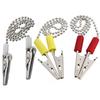 Dental Lab Bib Crocodile Clip Flexible Metal Ball Chain Reusable Napkin Holder