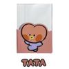 BTS BT21 Официальный минини ОБЛОЖКА ДЛЯ ПАСПОРТА Аутентичная клетчатая доска