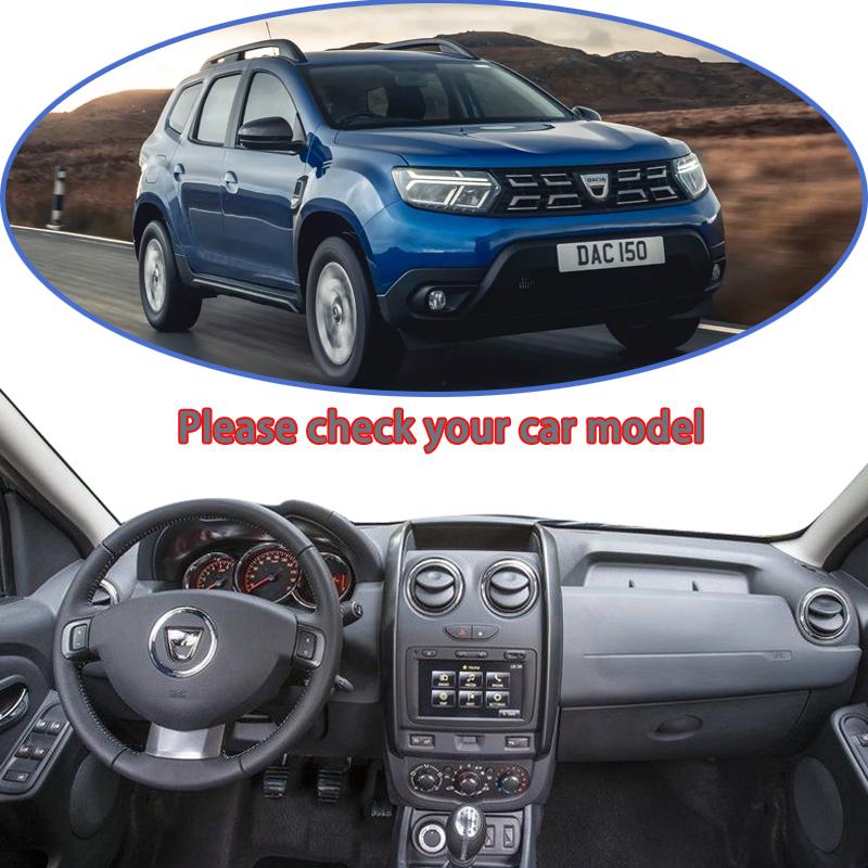 Коврик на приборную панель для Renault Dacia Duster HS Nissan Terrano 2013 ~ 2017, противогрязные коврики, солнцезащитный ковер, автомобильный ковер