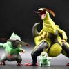 3 шт. Аниме Фигурки Покемон Хаксорус Фигурки Действия ПВХ Набор Модель Игрушки Статуэтка Настольный Подарок на День Рождения Идеальный Подарок