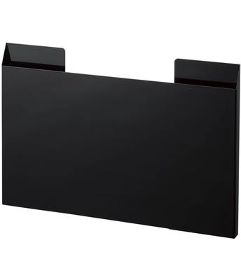 Yamazaki Jitsugyo 4797 Подставка для столовых приборов Approximately Tower Magnetic Gap Storage Storage, черная, W45XD2XH30cm, Storage, Multifunction,