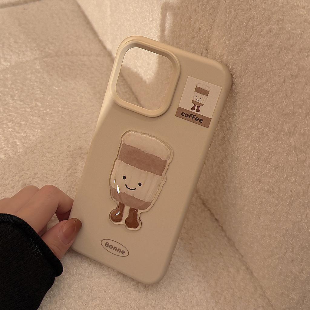 Applicable To Apple 16 Mobile Phone Case 17promax Fun Food Fries Iphone14 Three-dimensional 13 Korean 12 Silicone