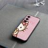 H-ПриветS-S К-Китти Милый Чехол Для Телефона Для Samsung Galaxy S21 S22 S23 S24ULTRA S25ULTRA FE Ultra Plus5G A52S S26 Мягкая Крышка
