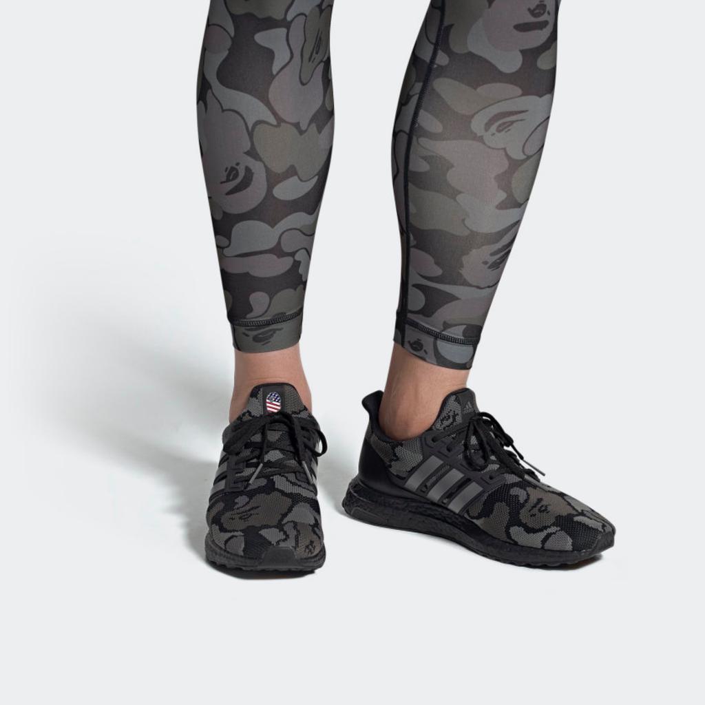 Adidas A Bathing Ape X Adidas UltraBoost 4.0 'Black Camo' Sneakers G54784