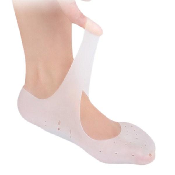 Увлажняющие силиконовые тапочки для ног Housekeeper, 3 шт., 1 комплект.