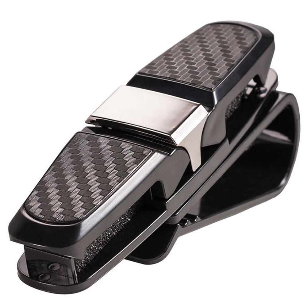 Новый держатель для автомобильного билета на автомобиль, солнцезащитный козырек, очки, зажим для солнцезащитных очков, универсальный