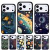 Современная Солнечная система - Космический чехол для телефона для iPhone 17 Air 16e 15 14 13 Pro Max Задняя крышка для 12 11 Pro Coque