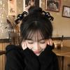 Creative Black Spider Hair Clip Lightweight Hair Accessories Realistic Halloween Headwear  Cosplay