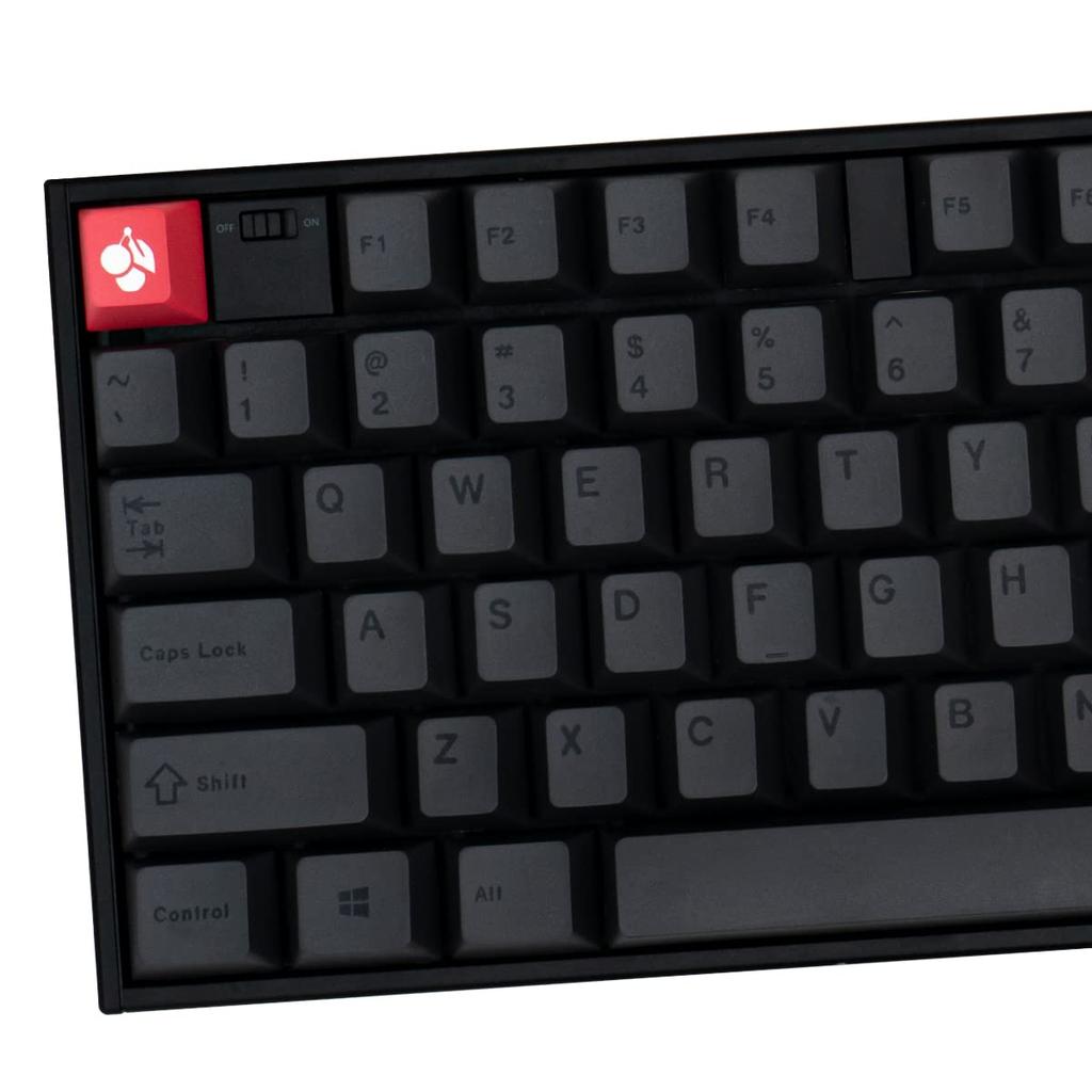 Mintcaps PBT Grey Keycaps Cherry Profile Retro Dyesub Keycap Set 130 Keys Custom Keycaps for Cherry Gateron MX Switches Mechanical Gaming Gear