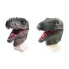 Adult Novelty Halloween Costume Dinosaur Mask Latex Raptor Animal Head T-rex Jurassic