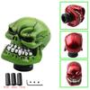 Ghost Skull Shape Head Manual Gearbox Shift Knob Big Teeth Manual Gear Stick Shifter Lever Knob for Car