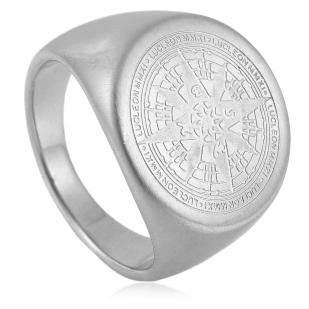 2026 Минималистичный Компас Украшения Винтажное Кольцо-Компас Мужское Кольцо Кольцо