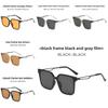 Солнцезащитные очки Gm Fashion Retro Квадратные С Защитой UV400 Для Повседневных Прогулок