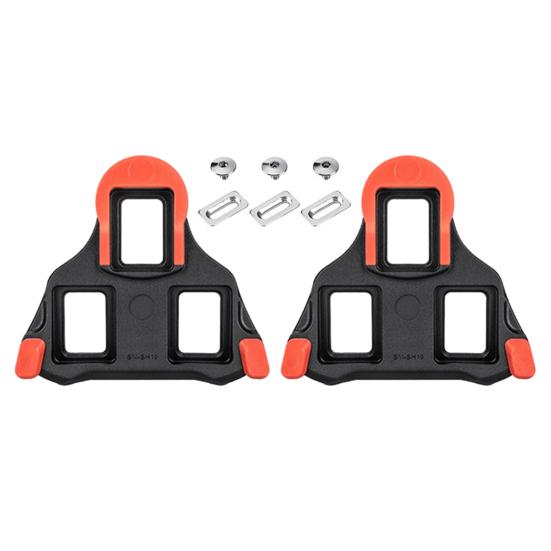 2Pcs/Set Bicycle Cycling Shoes Pedal Cleat Compatible for SPD SH10 SH11 SH12 0/2/6 Degrees Road Bike Self-locking Clipless Pedal Replacement