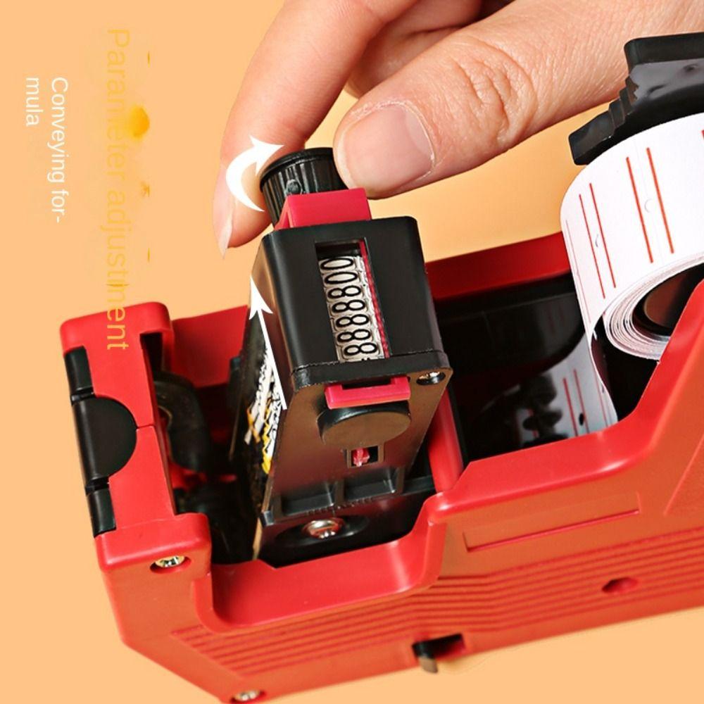 8 Digits Handheld Price Tag MX-5500 Price Label Tool Tag Maker Coding Machine Retail Stores