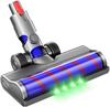 ТУРИТСУША Насадка Dyson sv18 Мягкий валик Насадка Dyson с мотором Зеленая подсветка Можно использовать на коврах V12, V12Slim, Насадка,