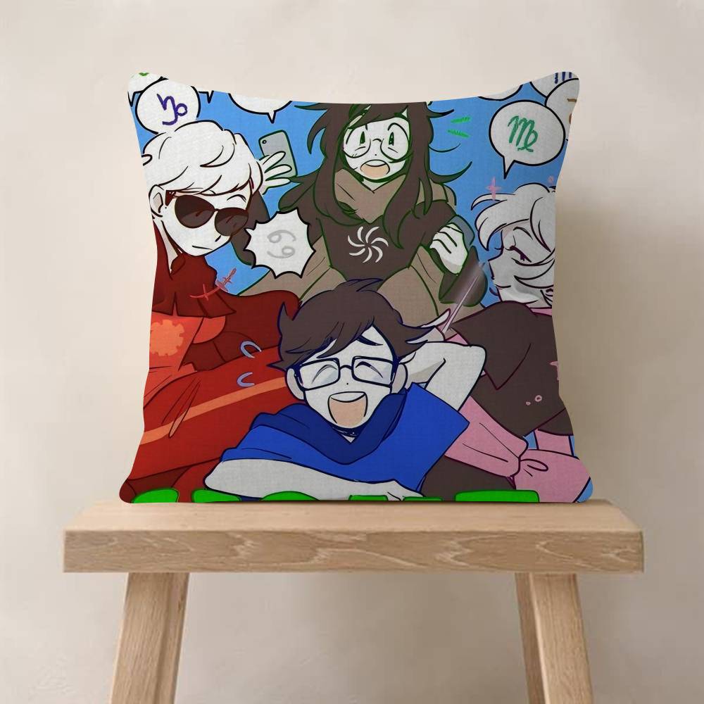 Популярный интернет-аниме HHomestuck Персонализированная наволочка Детская спальня Декор для дикой вечеринки Наволочка Подарок на день рождения ребенка
