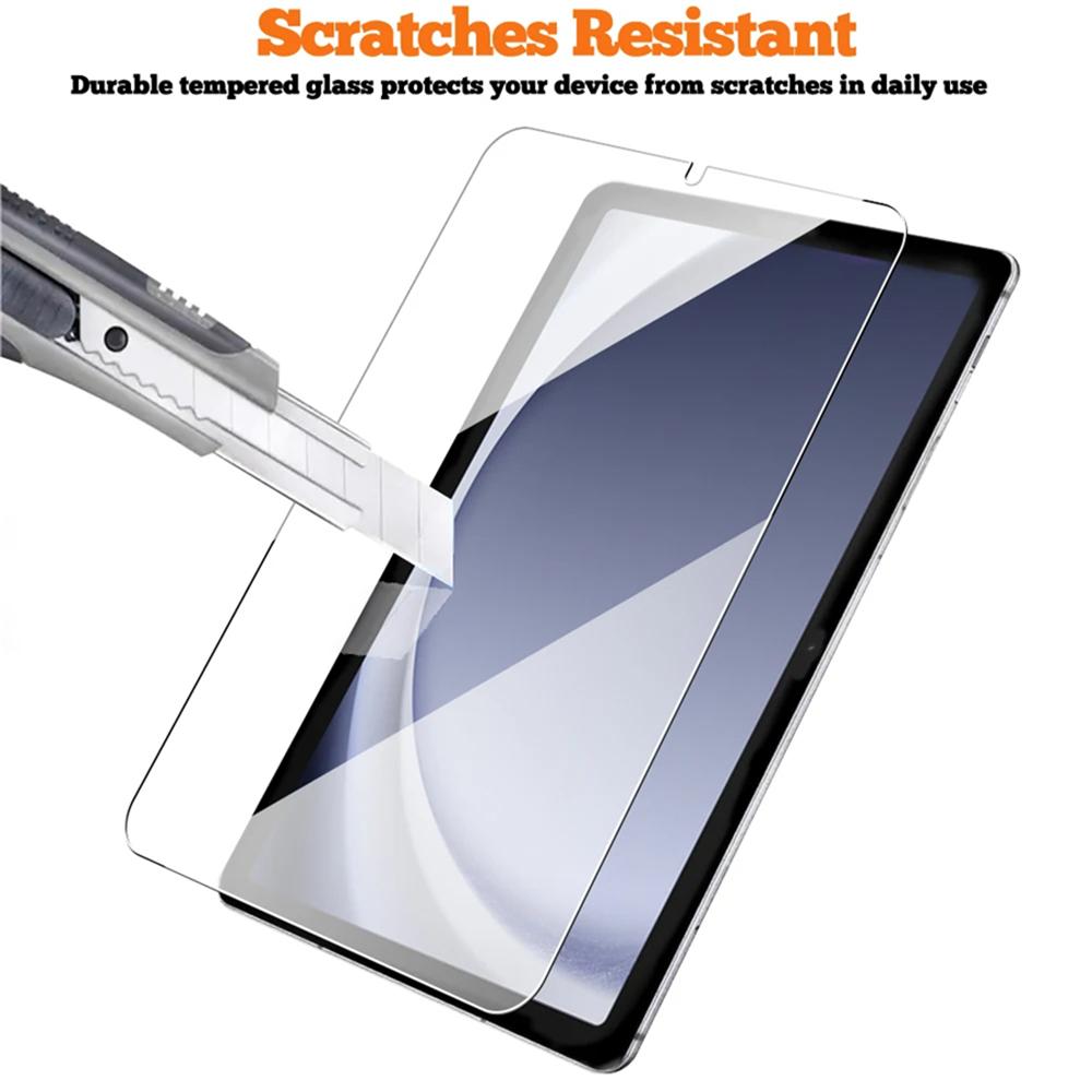 9H Tempered Glass Full Screen Protector For Samsung Galaxy Tab A8 A9 Plus S6 Lite S7 S8 S9 FE 10.4 10.5 10.9 11 12.4 Inches Film