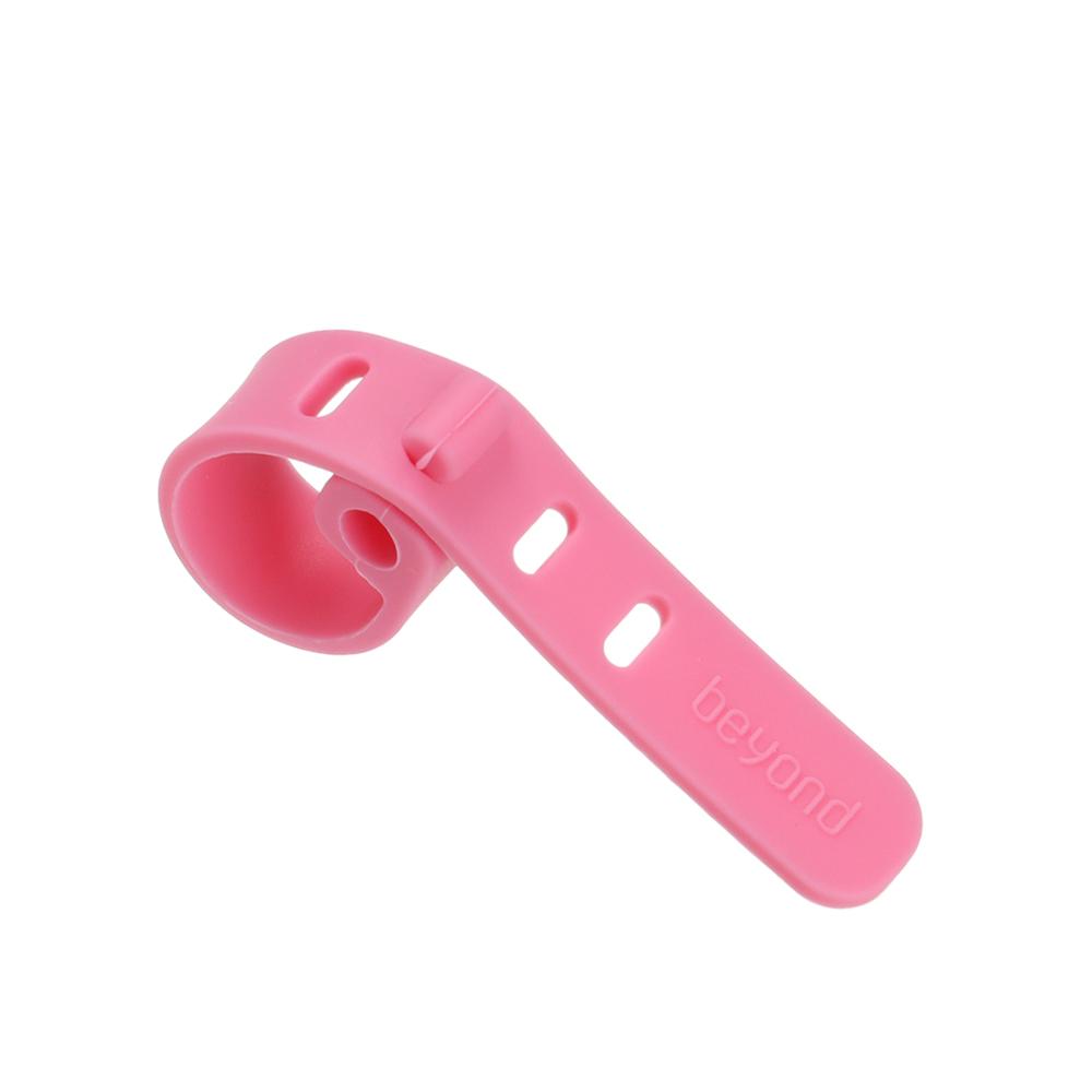 5pcs Soft Headphones Organizer Cord Clip Earphone Cable Ptotector USB Wire Tie 4 Holes Cable Winder