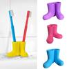 Creative Rain Boots Toothbrush Holder Silicone Cartoon Stand Rack Toothbrush Organizer Toothbrush Storage Rack Bathroom Products