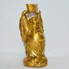 Открывающий Свет Медный Бог Богатства Будда Майтрея Счастливое Новоселье начало бизнеса фигурка в форме туфли золотой слиток Украшение Подарок