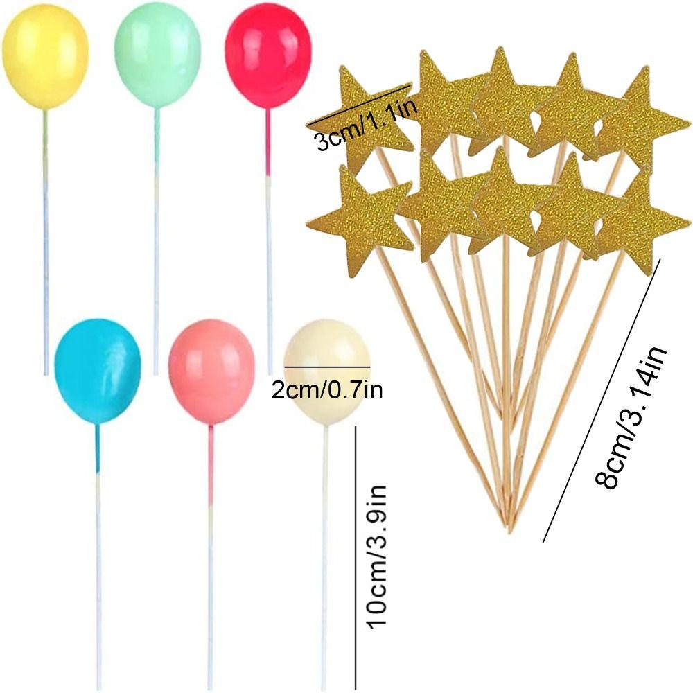 26 шт., украшения для торта в виде облаков, радуга, радужные украшения для вечеринки, принадлежности для выпечки