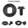 For Tool Maintenance Black Replacement Screw Power Tool Accessory Power Tool Replacement Part Number 145344-00