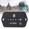 Простой автомобильный счетчик часов, профессиональный, прямоугольный, кварцевый