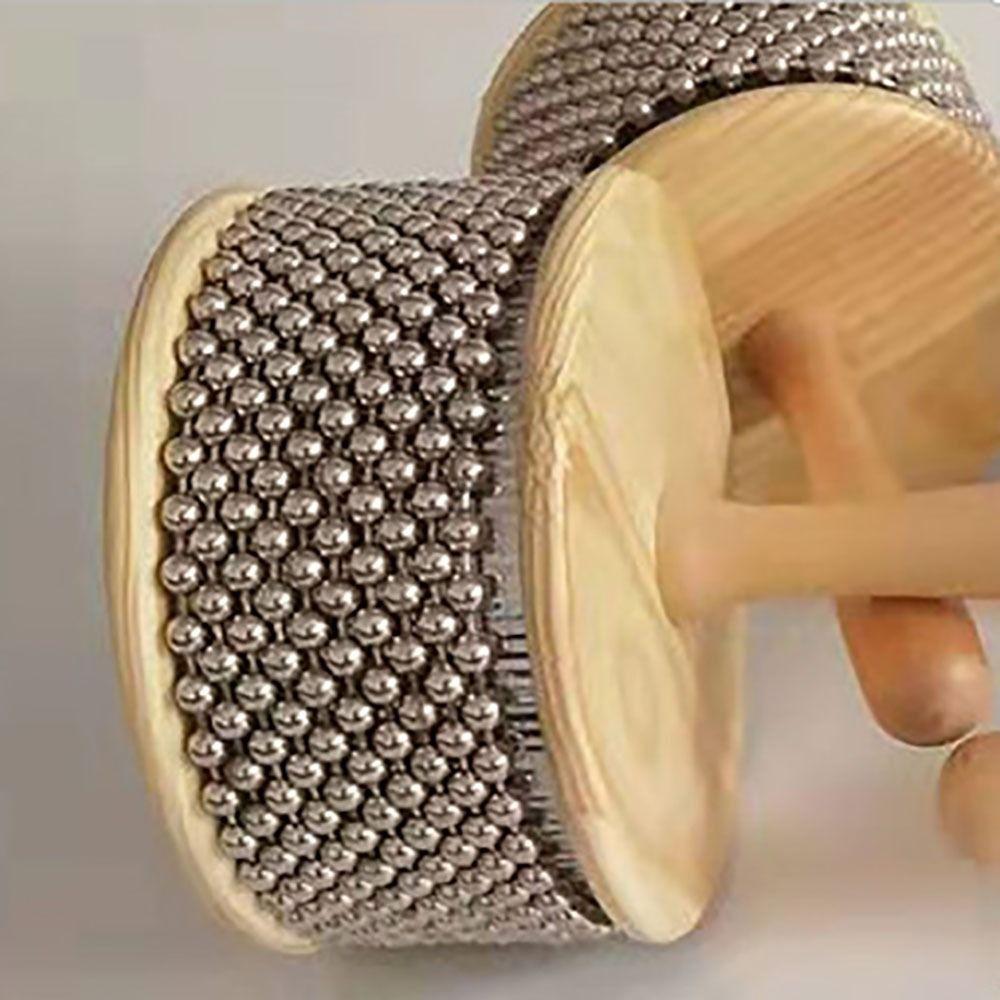 Легкий в игре ручной шейкер 6,5/8,5/11,5/13,5 см Перкуссионный инструмент Высококачественная кабаса