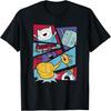 Футболка с изображением группы персонажей Adventure Time в стиле комиксов