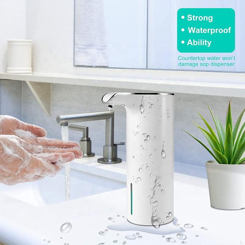 300ml Smart USB Rechargeable Automatic Sensor Induction Foaming Liquid Soap Dispenser