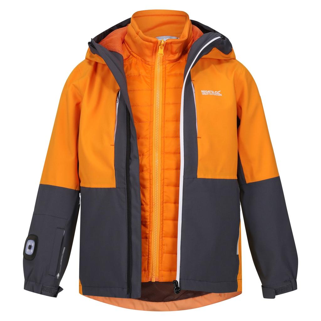 Regatta Childrens/Kids Hydrate VIII 3 In 1 Waterproof Jacket
