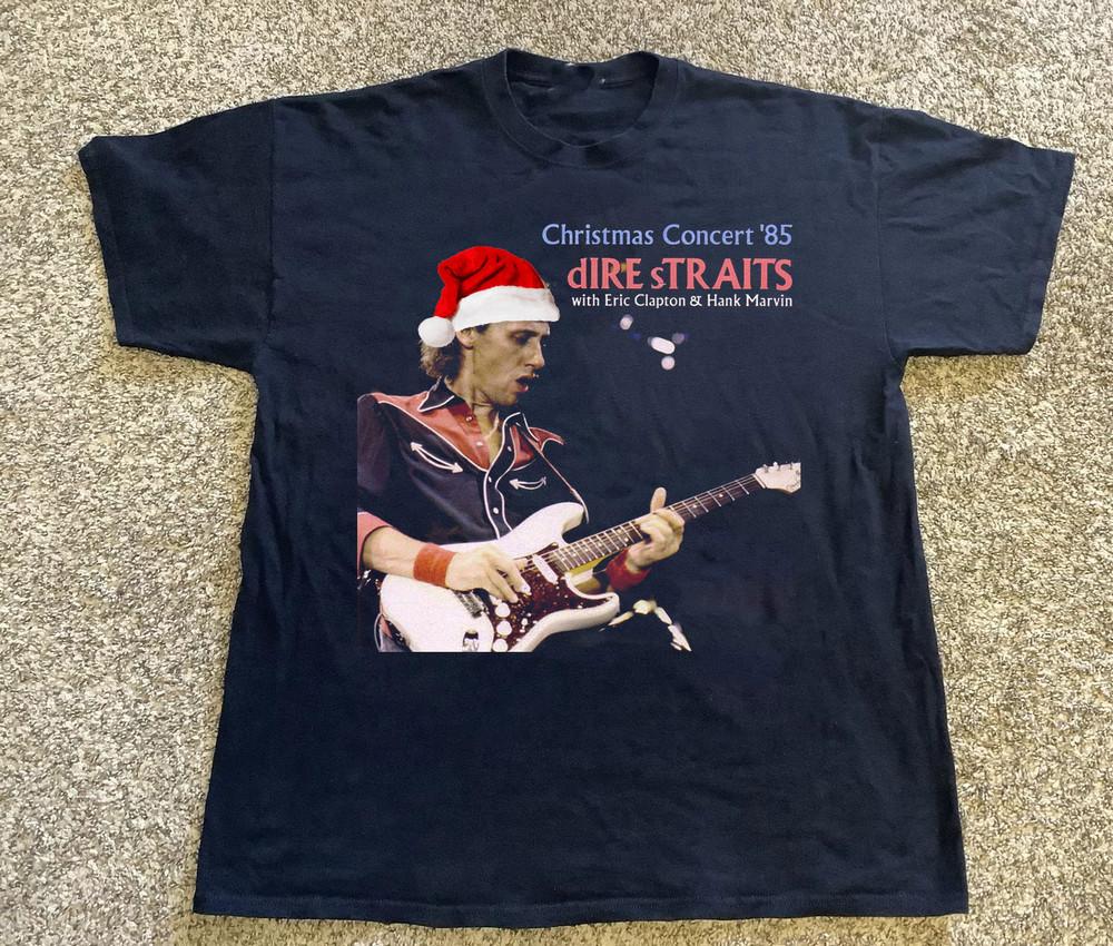 Dire Straits Christmas Concert '85 Black All Size Shirt AR271 Unisex T-Shirt