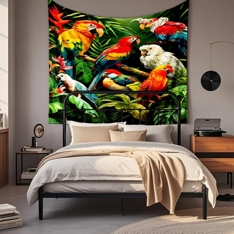 Boho Style Mandala Elephant Tapestry Wall Hanging Living Room Bedroom Decor