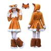 Kids Fox Costume Halloween Animal Role Play Dress Girls Party Carnival
