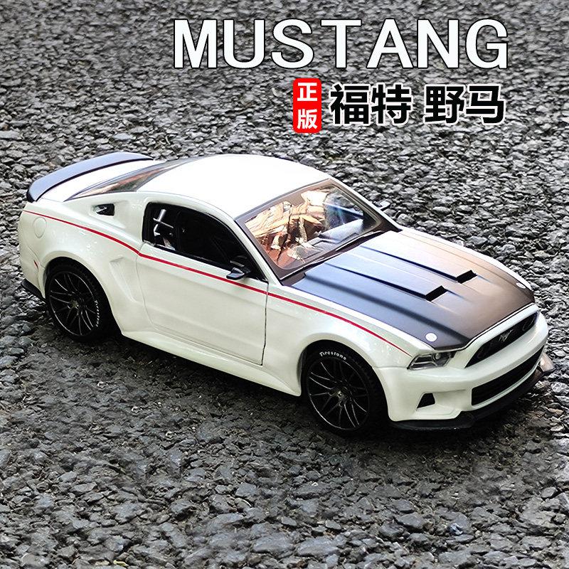 DRZG2 Maisto 1:24 Ford Mustang Street Racer Alloy Car Diecasts & Toy Vehicles Car Model Miniature Scale Model Car Toys For Children