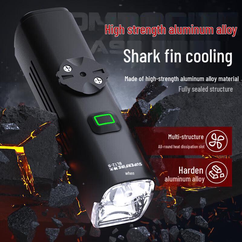 SupFire USB-перезаряжаемый велосипедный фонарь