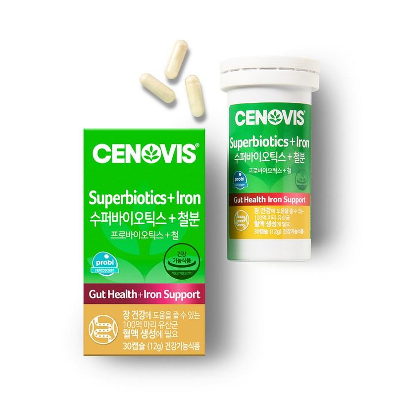 Cenovis Супербиотики + Железо, 30 таблеток, 3 упаковки