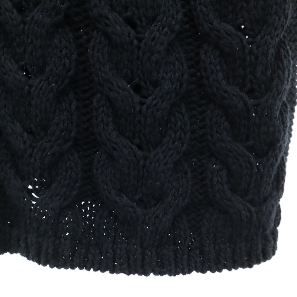 Unused BRILL Cable Knitting Best F Black Series Knit Men's Used