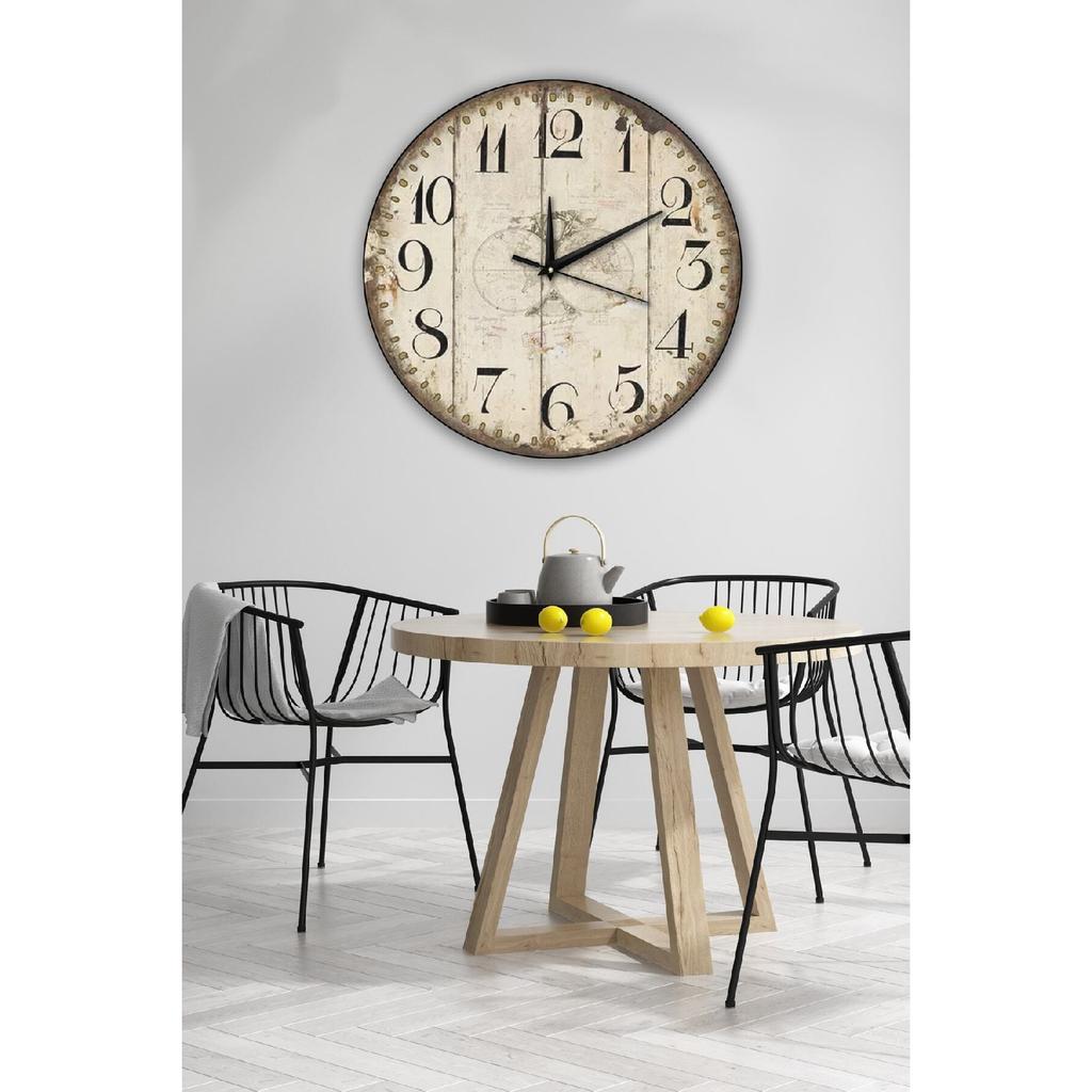 Retro Designed Wall Clock 40x40cm
