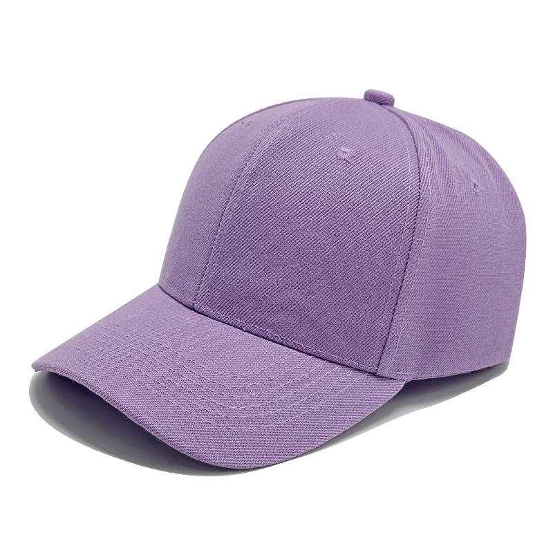 Summer Sun Protection Non-Collapsing Baseball Cap - Acrylic, Minimum Order 50 Pieces
