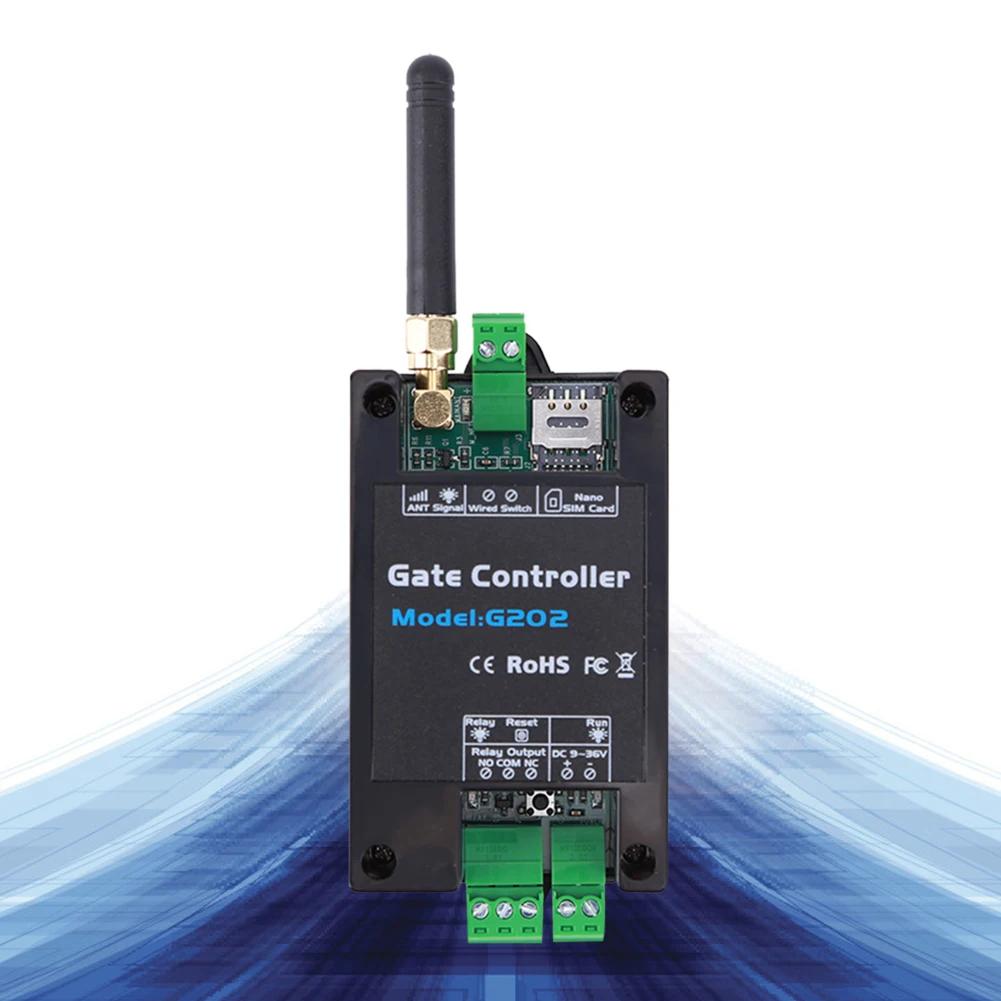 G202 Релейный выключатель WiFi контроллер GSM открыватель двери Аксессуары для релейного выключателя Мобильный телефон 4G Пульт для гаражных ворот Рольставни