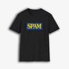 Футболка мужская Spam Bland черная с логотипом S-5XL