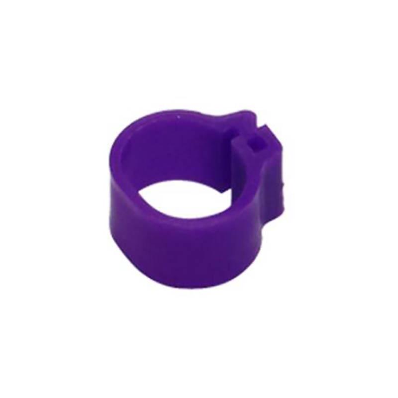 Идентификационнные многоцветные кольца на лапки птиц 10/100штук